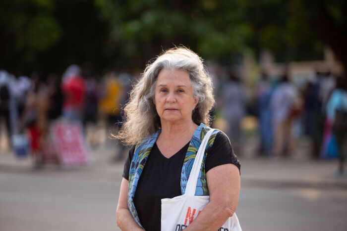 Climate activist Anabela Lemos, recipient of the Per Anger Prize 2022