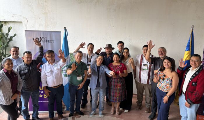 Guatemalan producers and Open Trade Gate Sweden meeting.